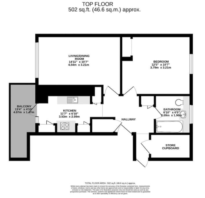 Top Floor 1 Bedroom Apartment With Views Over Лондон Экстерьер фото